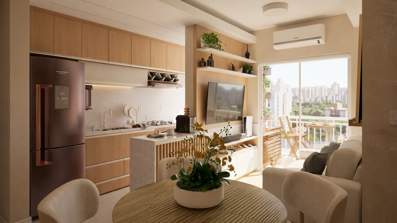 Apartamento L|D, reforma completa de 45m² em Ananindeua, PA